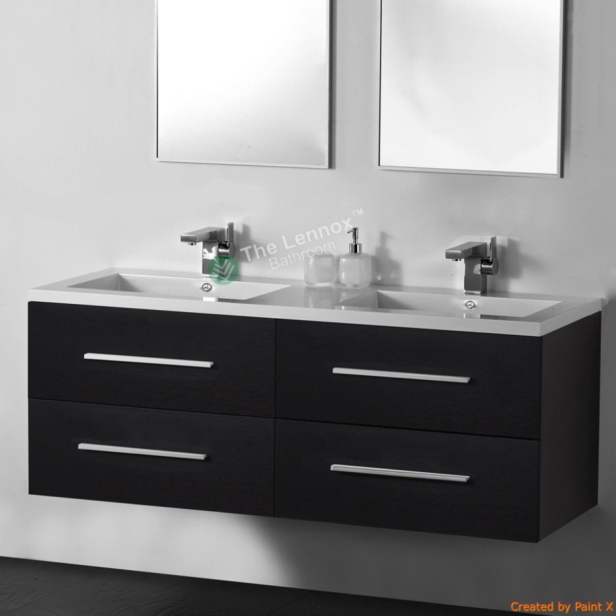 Double Sink Bathroom Vanity Nz Ideas T1200 Black Double