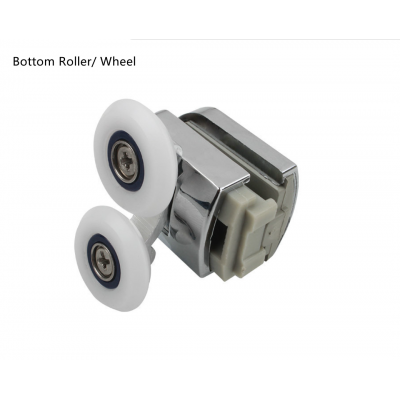 Shower Door Roller - Double Bottom - DB01