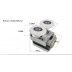 Shower Door Roller - Double Bottom - DB01