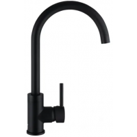 Kitchen Sink Mixer - Round Series KF1006B - Black