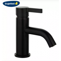 Basin Mixer -  Englefield Studio Pin Gooseneck Basin Mixer Matte Black EF-25922A-4-BL 