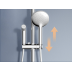 Shower Mixer - Arrow Bathroom 4 Function Shower mixer System Rainfall Shower Combo