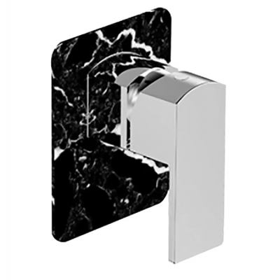 Shower mixer - Elements with Black Marble