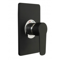 Shower mixer - Goccia Black All Pressure