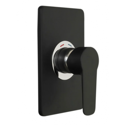 Shower mixer - Goccia Black All Pressure