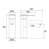 Basin Mixer -  Link Chrome