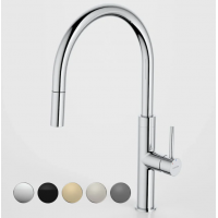 Kitchen Sink Mixer - CAROMA Liano II Pull Out Sink Mixer - Chrome