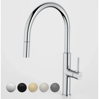 Kitchen Sink Mixer - CAROMA Liano II Pull Out Sink Mixer - Chrome