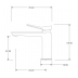 Basin Mixer -  Hix Chrome