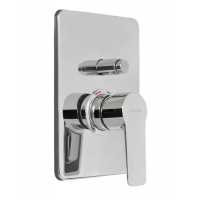 Shower mixer - Goccia Bath Diverter Mains Pressure Chrome