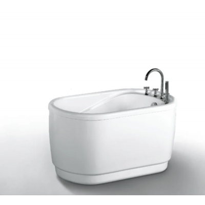 Freestanding Acrylic small apartment bathtub - 1300mm
