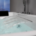 Freestanding Whirlpool Tubs White Back To Wall Acrylic Massage Spa Bath Freestanding Whirlpool Tubs White Back To Wall Acrylic Massage Spa Bath