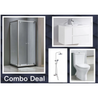 Bathroom Combo With 900mm Wall Hung Vanity N900