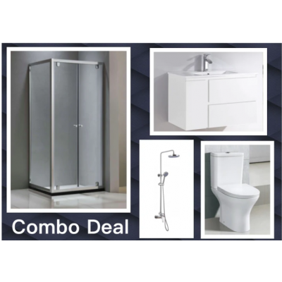 Bathroom Combo With 900mm Wall Hung Vanity N900
