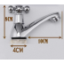 Basin Mixer -  Solid Brass Traditional Double Basin Taps