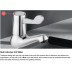 Basin Mixer -  Traditional Design Twin Pair Hot Cold Water Mixer Sink with Ceramic Disc for Bathroom