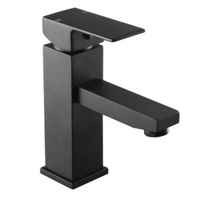 Basin Mixer - Square Series FA0112B - Black