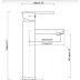 Basin Mixer - Square Series FA0119B