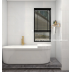 PVC Jezz white wall tiles sticker -30x60 cm 10 Pcs