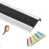 Aluminum alloy stair anti-slip strip