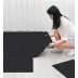 Self-Adhesive Carpet Tiles 60x60cm Black