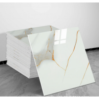 PVC Golden Line Wall tiles sticker 30x30 cm 10 Pcs