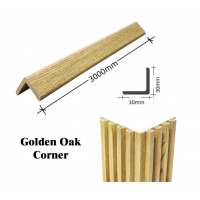 Fluted Panels WPC  L-SHAPE CORNERS - Oak