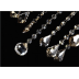Clear Chandelier Living Room Crystal Ceiling Lamp LED 12 lights