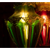 Turkish/moroccan Style Pendant Lamp Brass and Glass