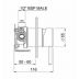 Shower mixer - Methven MINIMALIST MK2 SHOWER MIXER WITH FASTFLOW 2