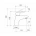 Basin Mixer -  CAROMA CARE PLUS BASIN MIXER STANDARD HANDLE