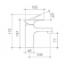 Basin Mixer -  Dorf Viridian Basin Mixer Chrome 811010C5A