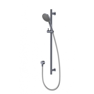 Shower Slide Round - METHVEN VJET TUROA RAIL SHOWER BRUSHED GRAPHITE TUSRGR