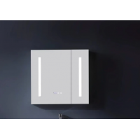 Mirror Cabinet - Led mirror cabinet wall-mounted vanity mirror with lamp wall mirrors
