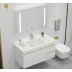 Mirror Cabinet - Led mirror cabinet wall-mounted vanity mirror with lamp wall mirrors