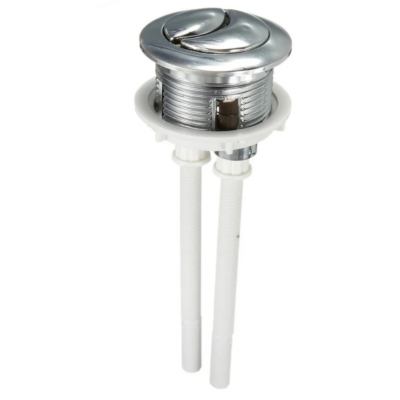 TOILET PUSH BUTTON HIGH PRESSURE－38MM CHROME DUAL FLUSH 