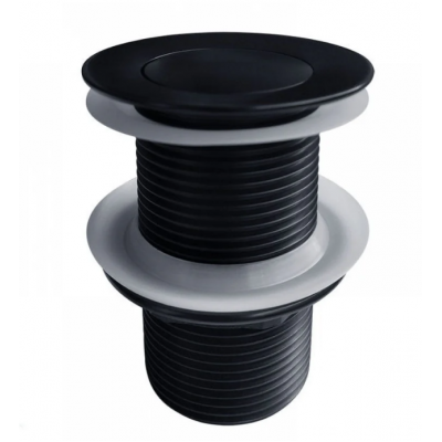 Pop Up Waste - Non Overflow - Black