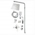 Shower Mixer Combination Square SS2123-200S8