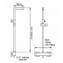 Shower Mixer Combination Thermostatic Mixer SS2135-200S8 - Chrome