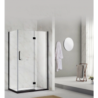 Shower Box - Stream Series 2 Sides Swing Door (970x970x1950mm) Black Shower Box - Stream Series 2 Sides Swing Door (970x970x1950mm) Black