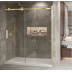 Shower Glass - Rock Series 2 Sides Frameless Glass RCM1170x870 Golden Frame