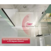 Shower Glass - Stream Series Invisible aesthetic configurability 1200mm