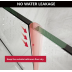 Shower Glass - Stream Series Invisible aesthetic configurability 1200mm
