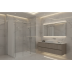 Shower Glass - Rock Series 2 Sides Frameless Glass (1170x770x2100mm)