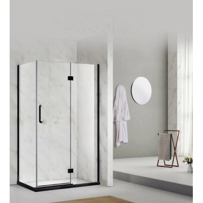 Shower Box - Stream Series 2 Sides Swing Door (1170x870x1950mm) Black
