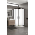 Shower Box - ZENITH Series ROUND FRONT Twin Sliding Door  (900x900x1950mm)
