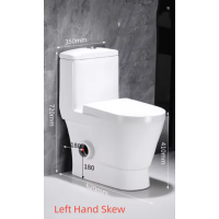 Toilet Suite - One Piece Skew -  Left Hand Trap