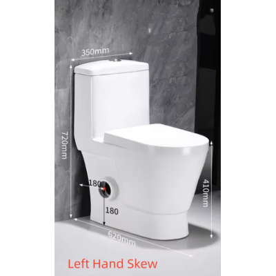 Toilet Suite - One Piece Skew -  Left Hand Trap