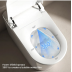 Smart Toilet - Smart Modern Bidet Toilet, with Heated Seat, Dual Auto Flush #802C