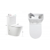 2 in 1 Toilet Basin Combo Combined Toilet and Sink